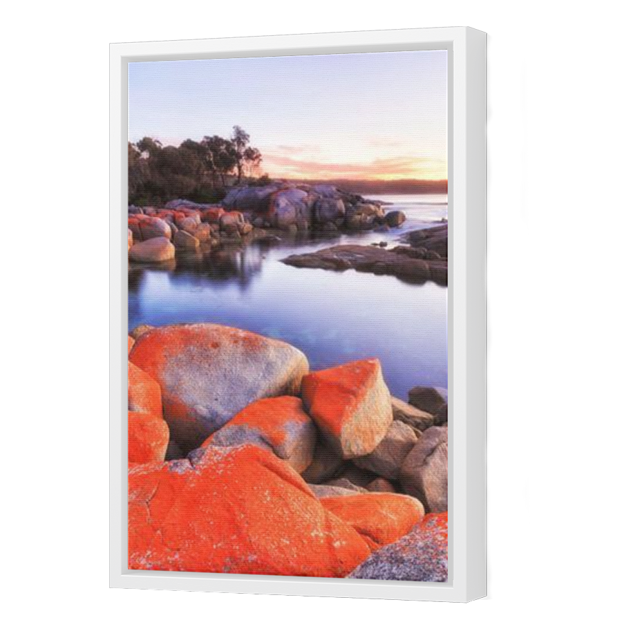 Thumbnail for Canvas - White Floating Frame