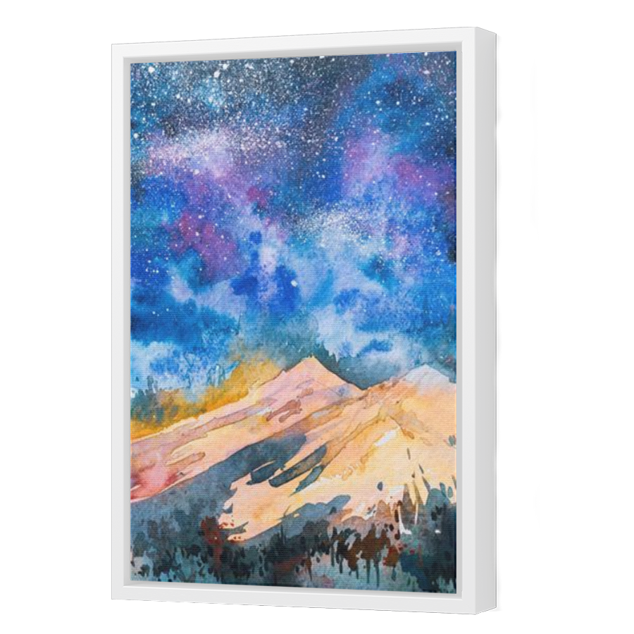 Thumbnail for Canvas - White Floating Frame