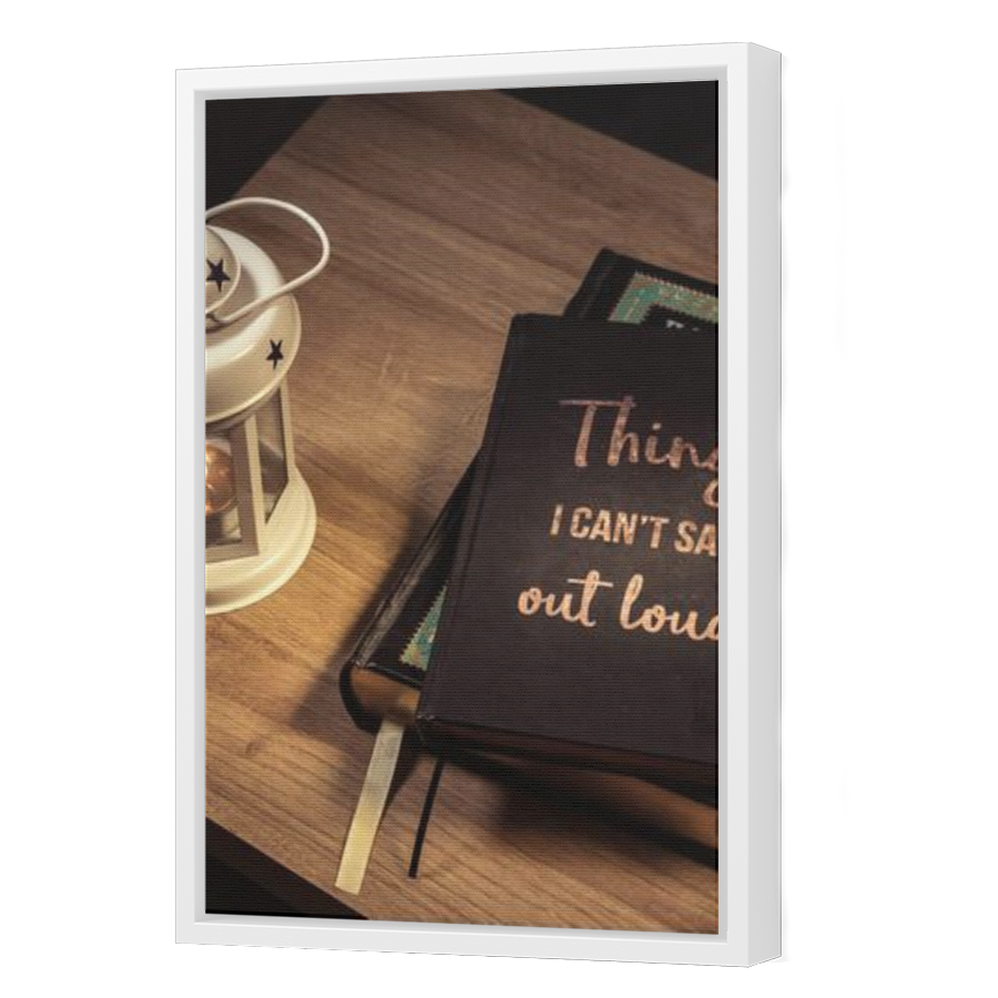 Thumbnail for Canvas - White Floating Frame