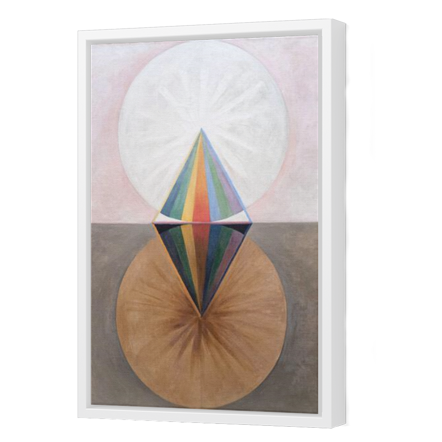 Thumbnail for Canvas - White Floating Frame