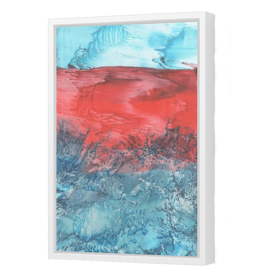 Thumbnail for Canvas - White Floating Frame