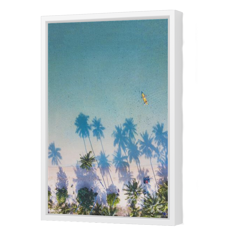 Thumbnail for Canvas - White Floating Frame