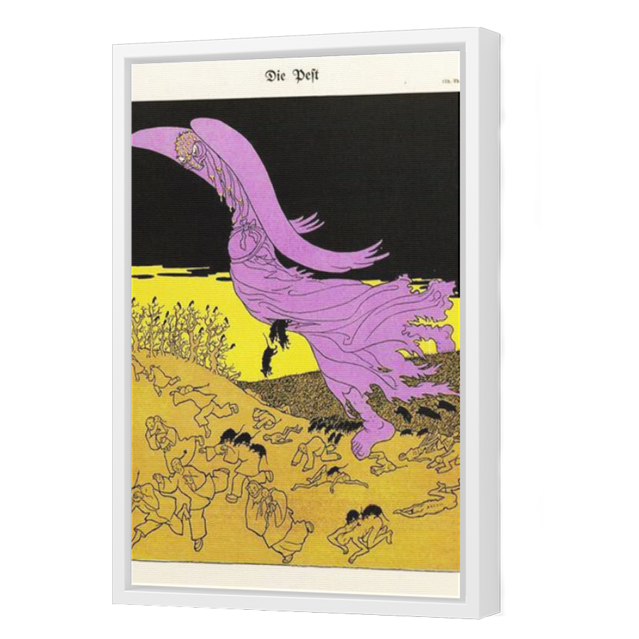 Thumbnail for Canvas - White Floating Frame