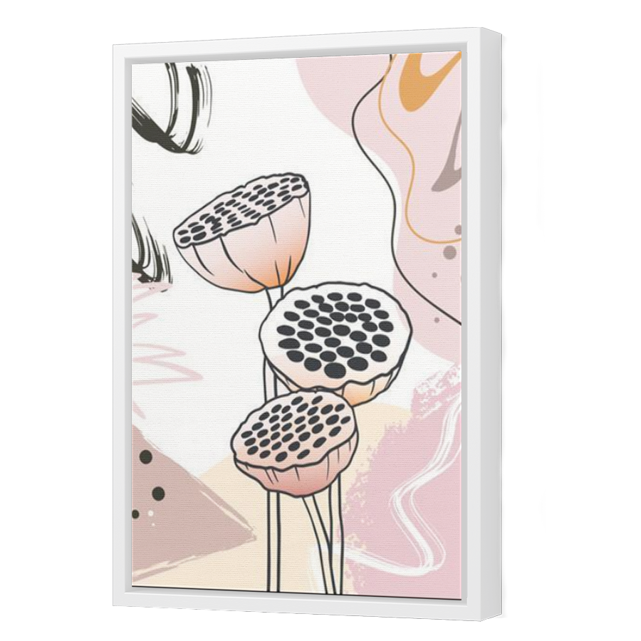 Thumbnail for Canvas - White Floating Frame