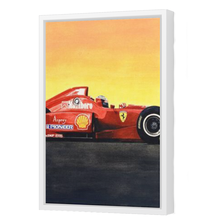 Thumbnail for Canvas - White Floating Frame