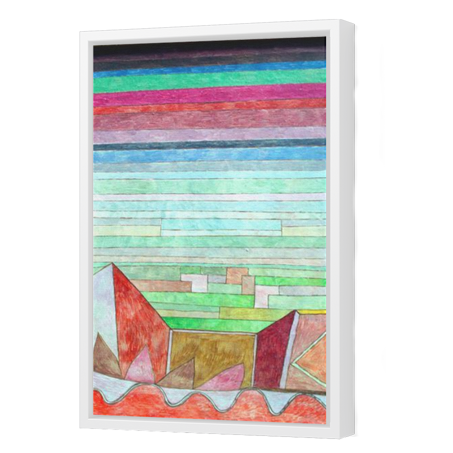 Thumbnail for Canvas - White Floating Frame