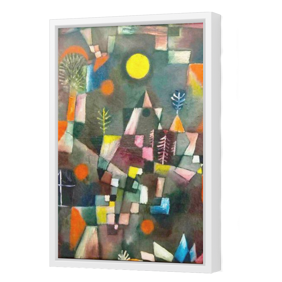 Thumbnail for Canvas - White Floating Frame