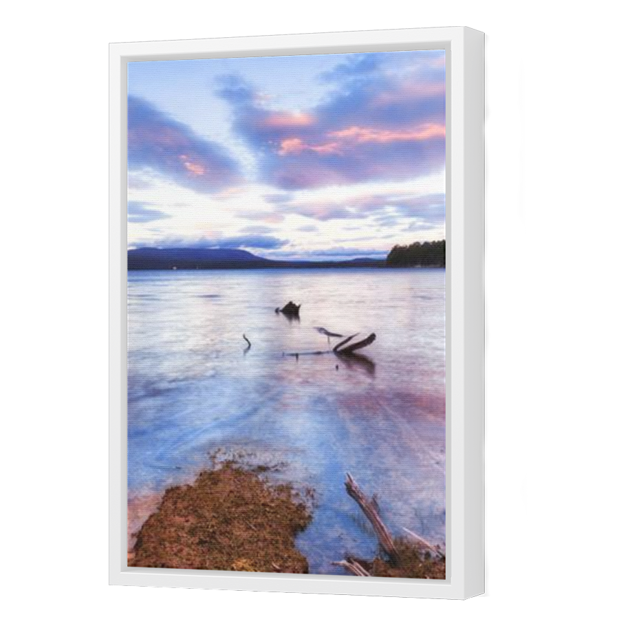 Thumbnail for Canvas - White Floating Frame