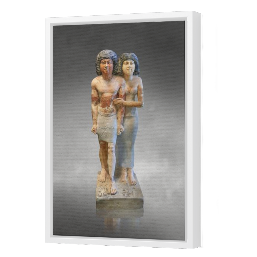 Thumbnail for Canvas - White Floating Frame
