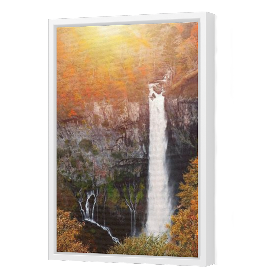 Thumbnail for Canvas - White Floating Frame