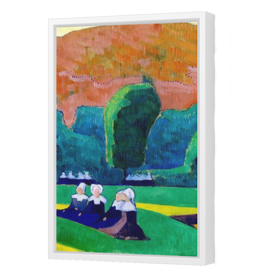 Thumbnail for Canvas - White Floating Frame