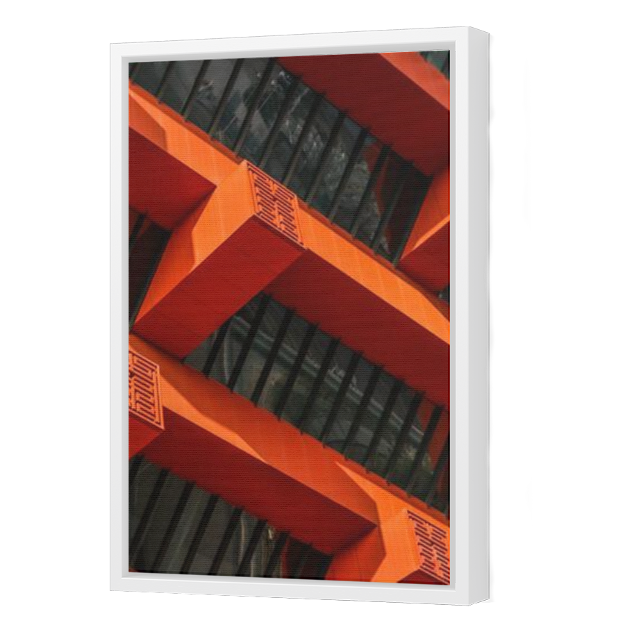 Thumbnail for Canvas - White Floating Frame