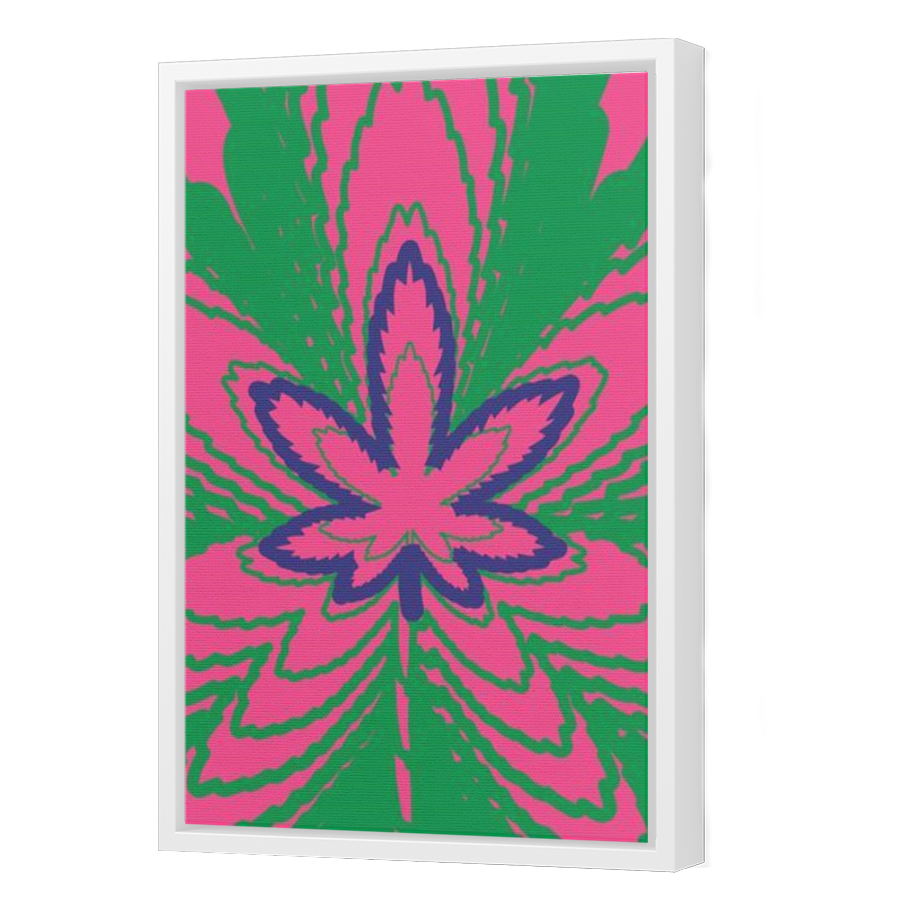 Thumbnail for Canvas - White Floating Frame