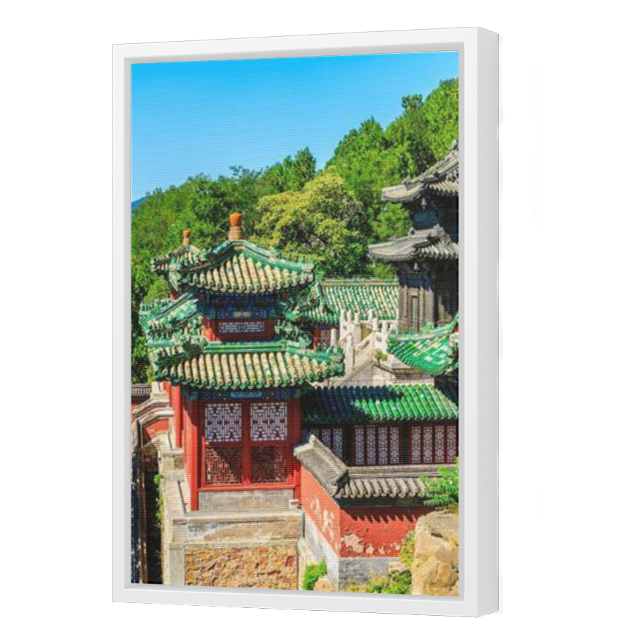 Thumbnail for Canvas - White Floating Frame