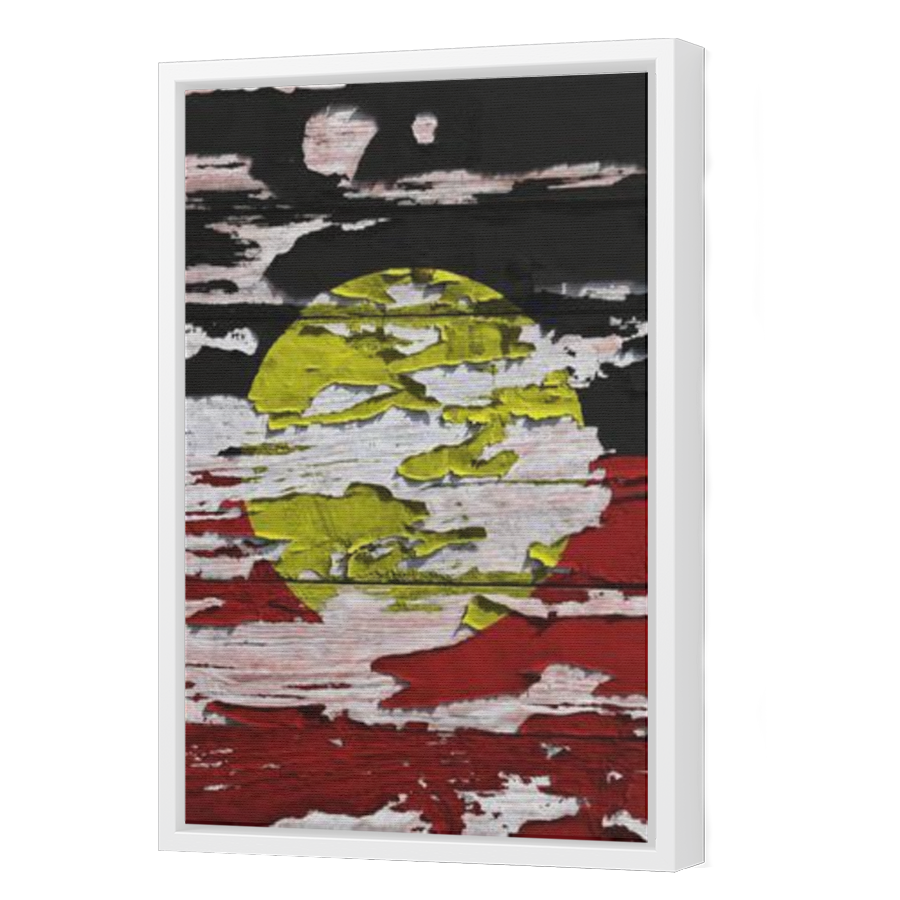 Thumbnail for Canvas - White Floating Frame