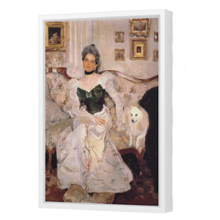 Thumbnail for Canvas - White Floating Frame