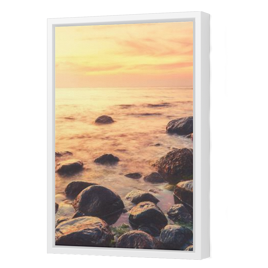 Thumbnail for Canvas - White Floating Frame