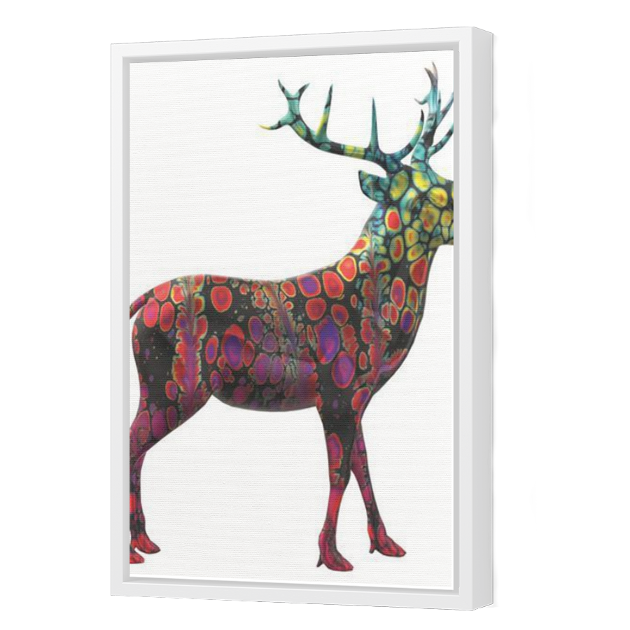 Thumbnail for Canvas - White Floating Frame
