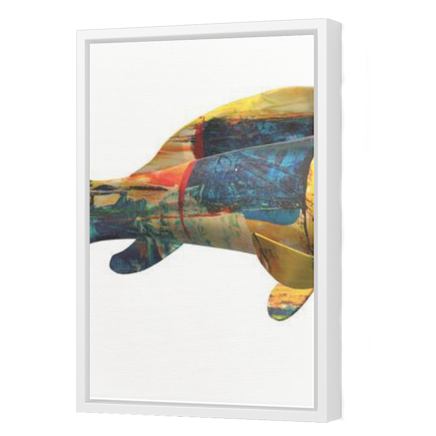 Thumbnail for Canvas - White Floating Frame