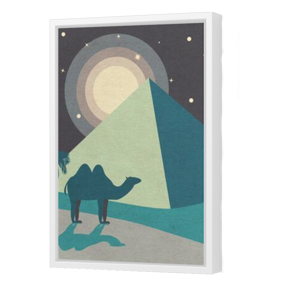Thumbnail for Canvas - White Floating Frame