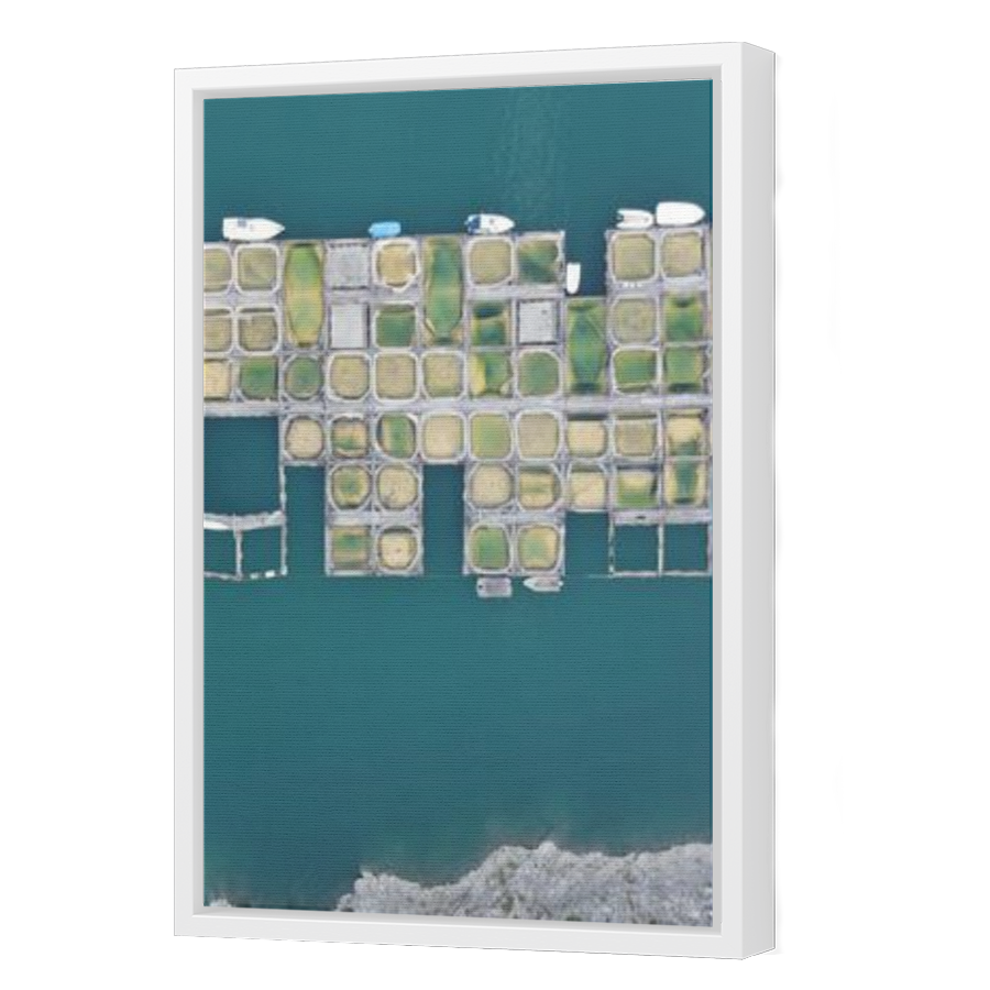 Thumbnail for Canvas - White Floating Frame