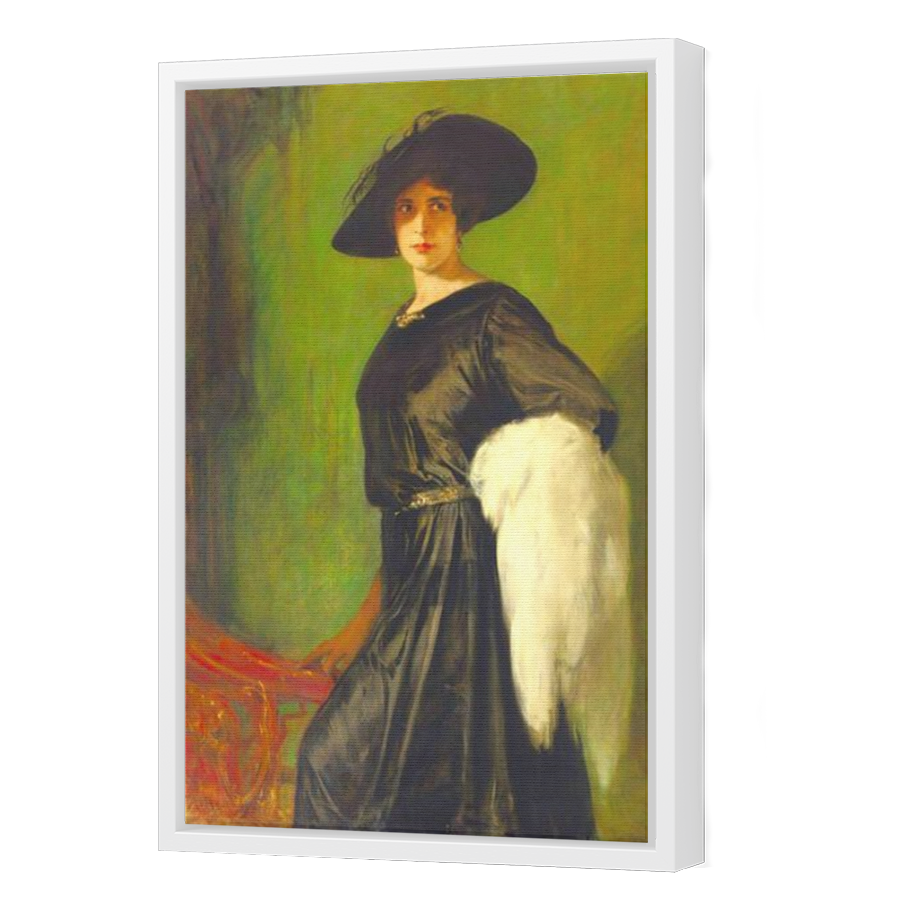 Thumbnail for Canvas - White Floating Frame
