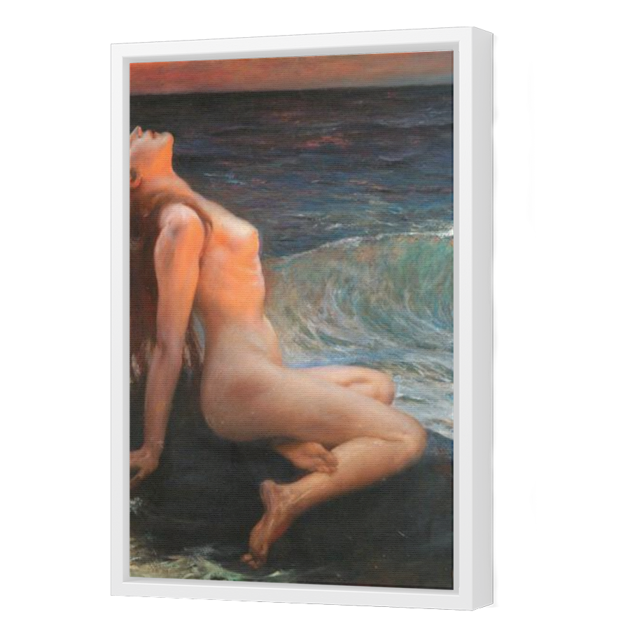 Thumbnail for Canvas - White Floating Frame