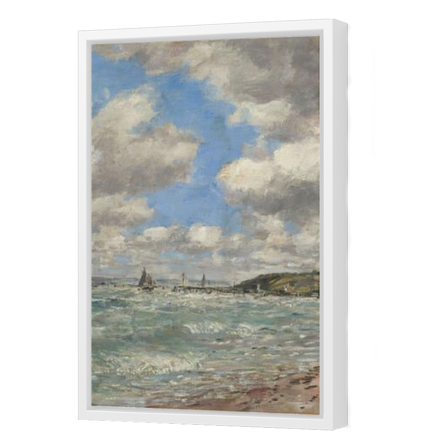 Thumbnail for Canvas - White Floating Frame