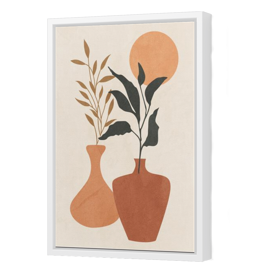 Thumbnail for Canvas - White Floating Frame