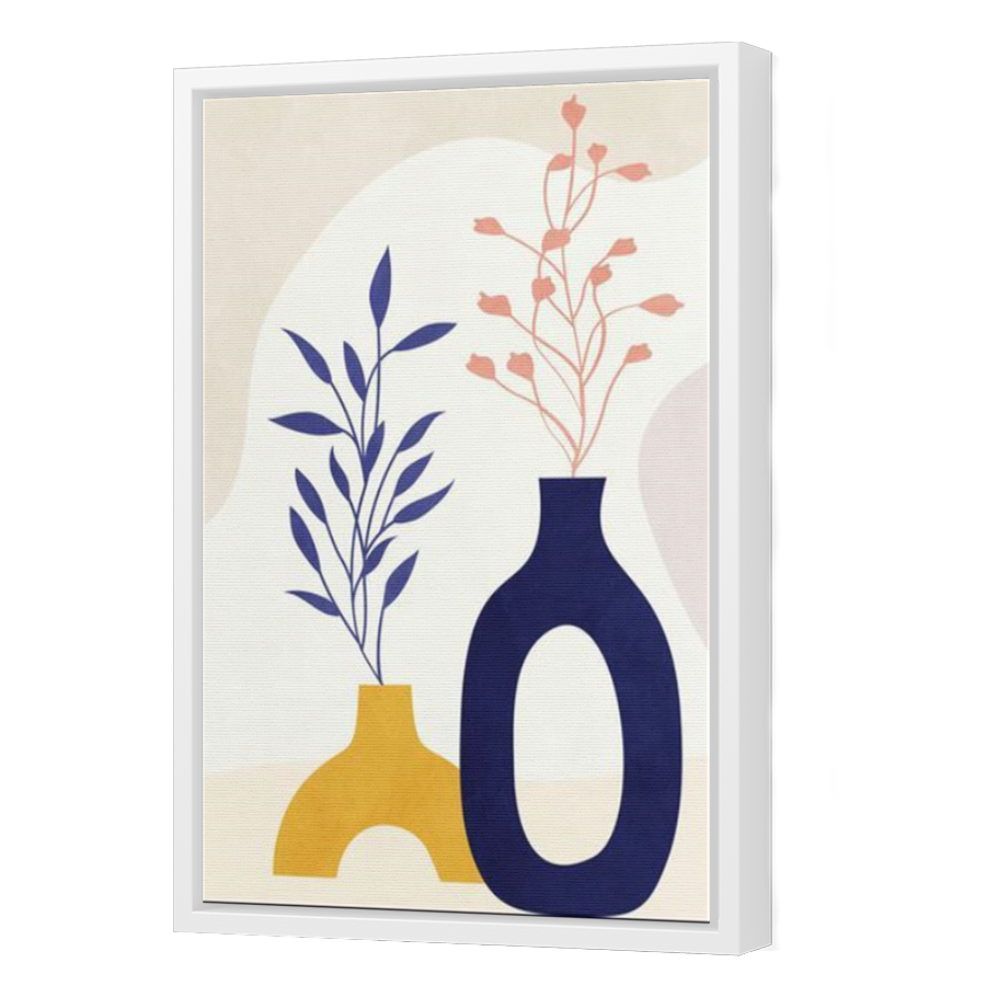 Thumbnail for Canvas - White Floating Frame