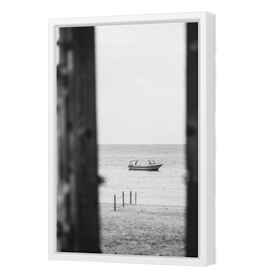 Thumbnail for Canvas - White Floating Frame