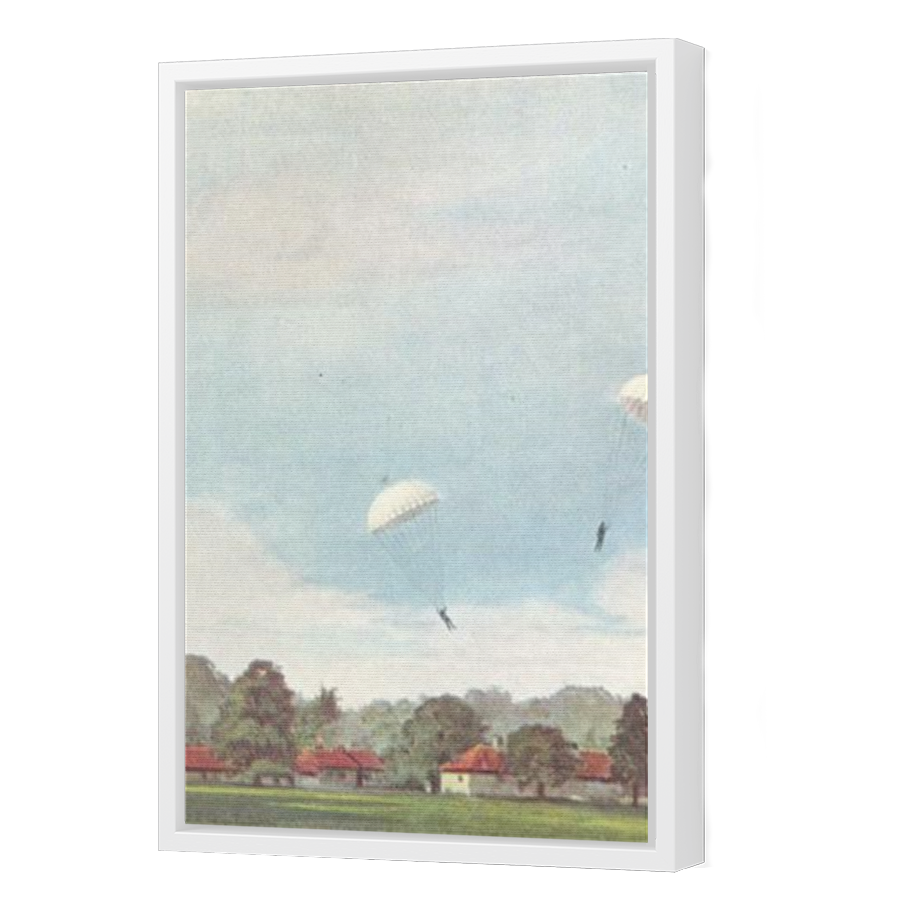 Thumbnail for Canvas - White Floating Frame
