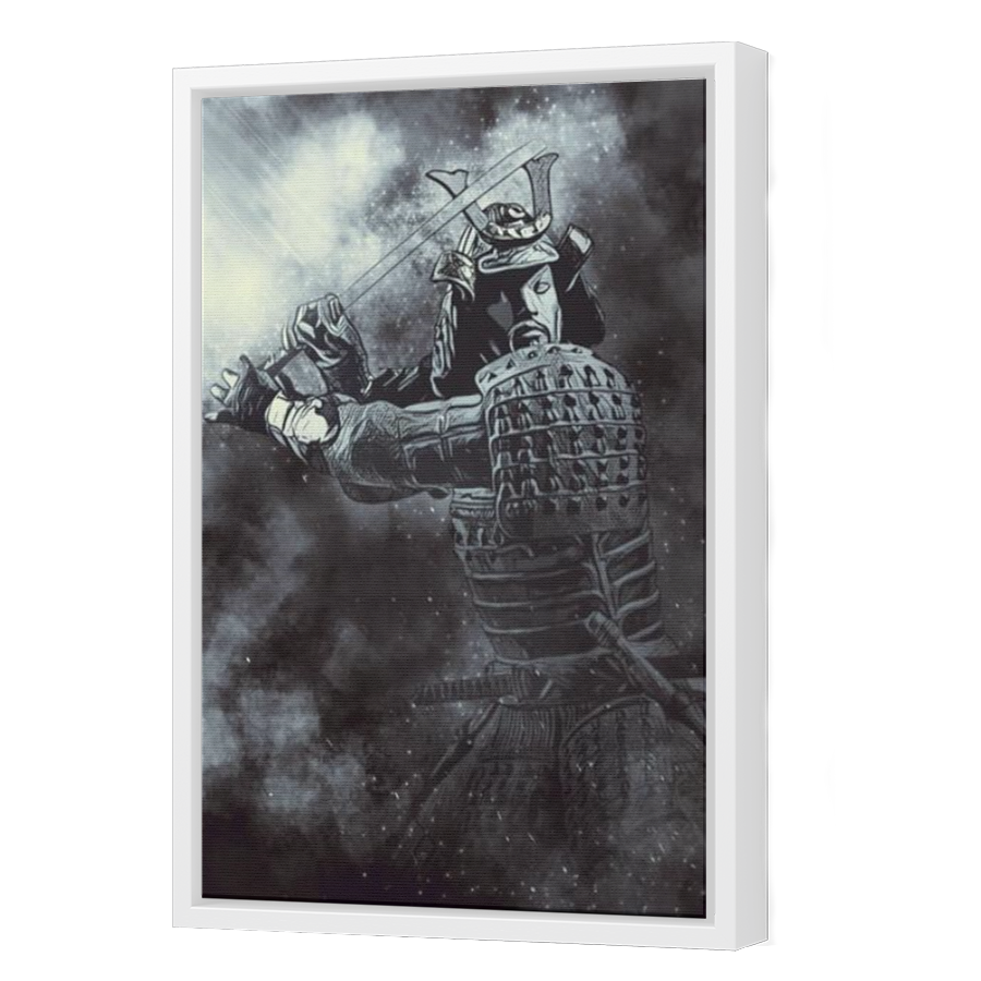 Thumbnail for Canvas - White Floating Frame