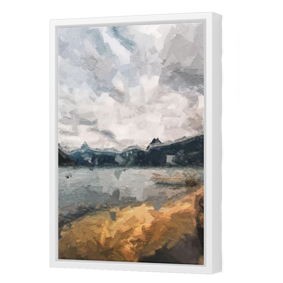 Thumbnail for Canvas - White Floating Frame