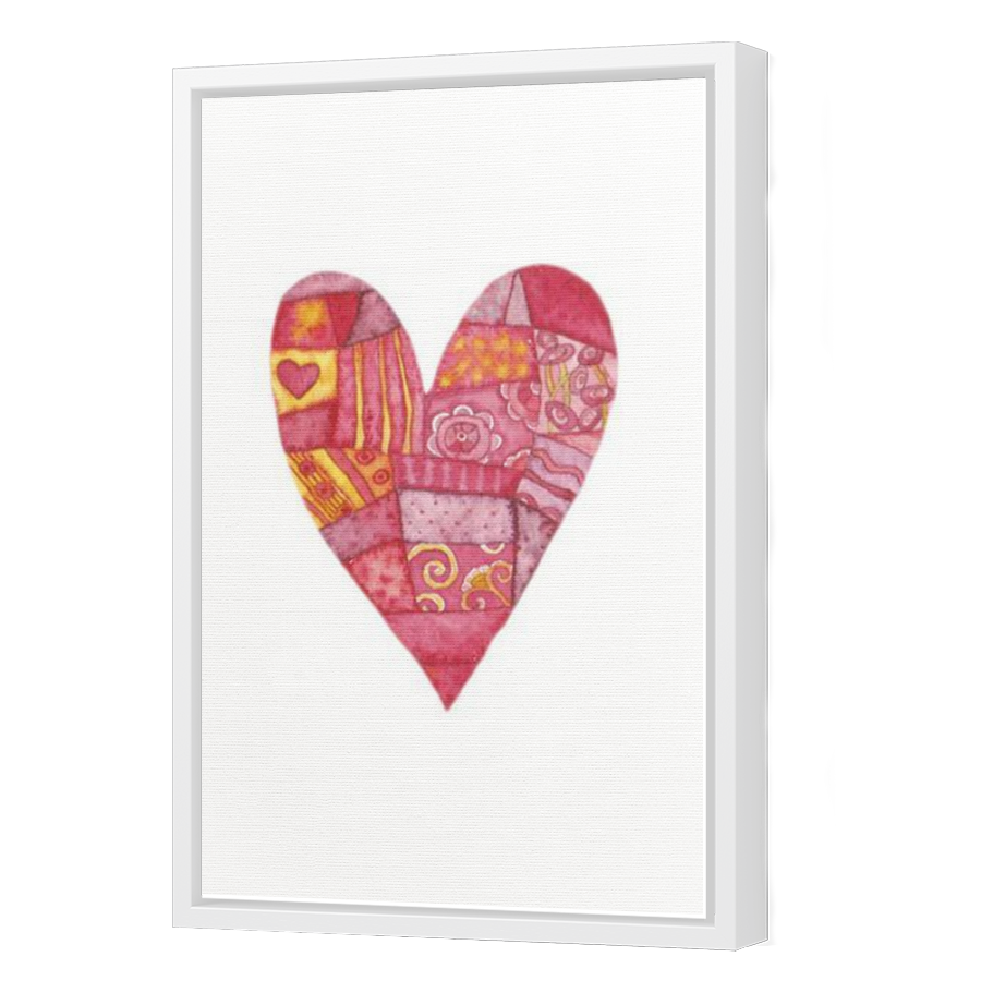 Thumbnail for Canvas - White Floating Frame
