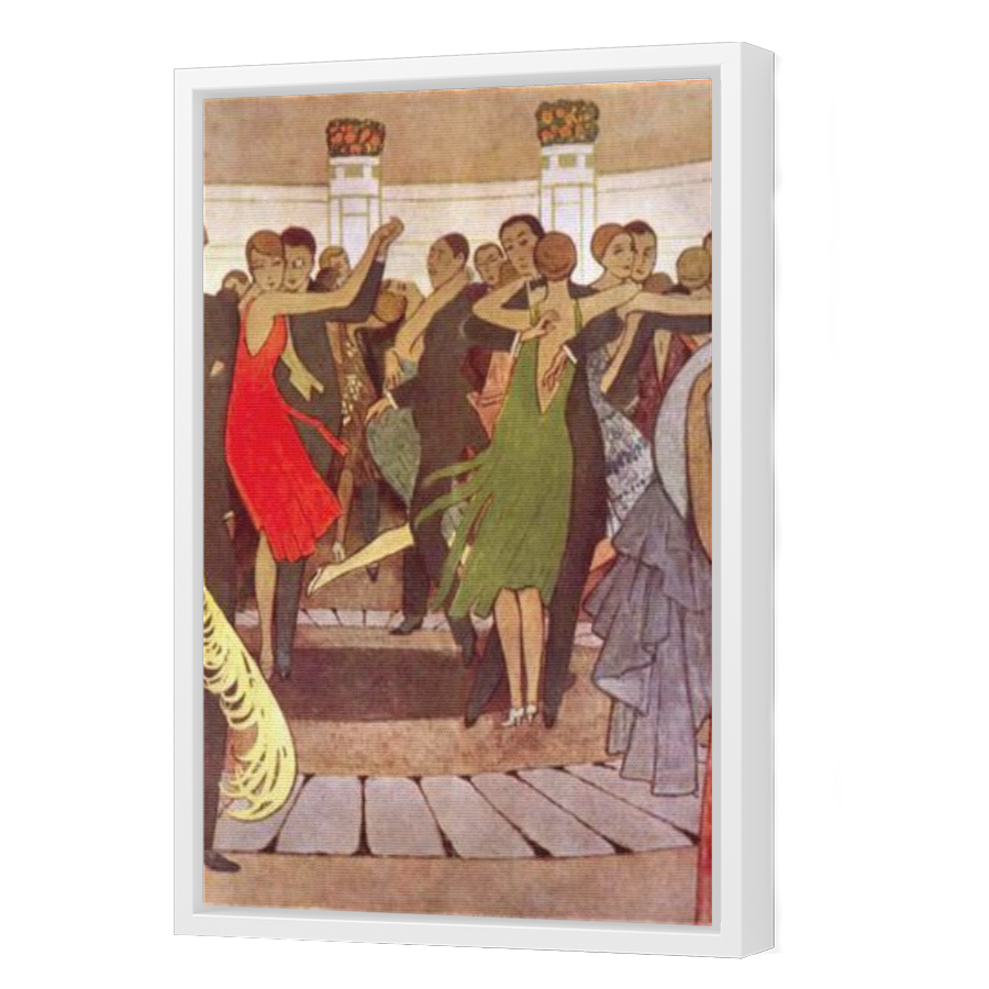 Thumbnail for Canvas - White Floating Frame