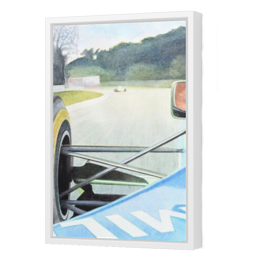 Thumbnail for Canvas - White Floating Frame