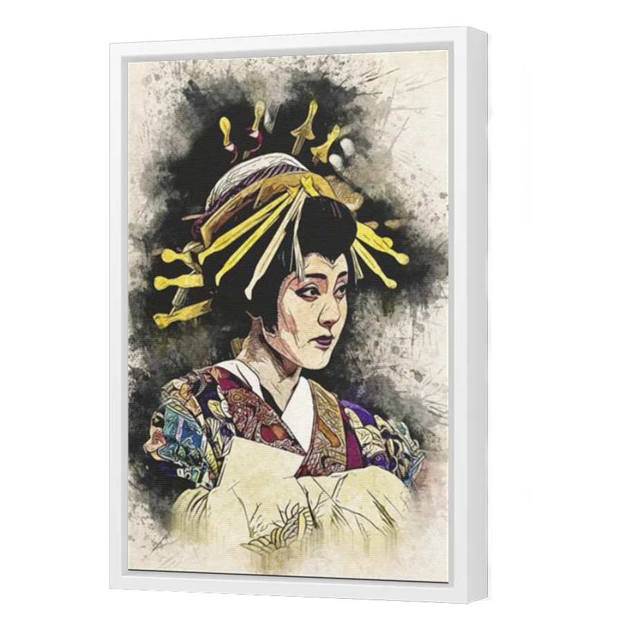 Thumbnail for Canvas - White Floating Frame
