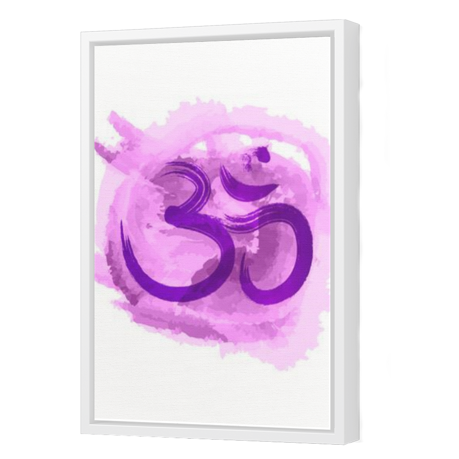 Thumbnail for Canvas - White Floating Frame