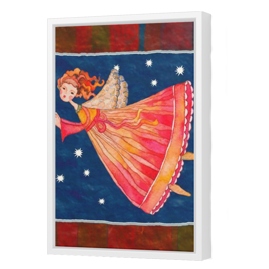 Thumbnail for Canvas - White Floating Frame