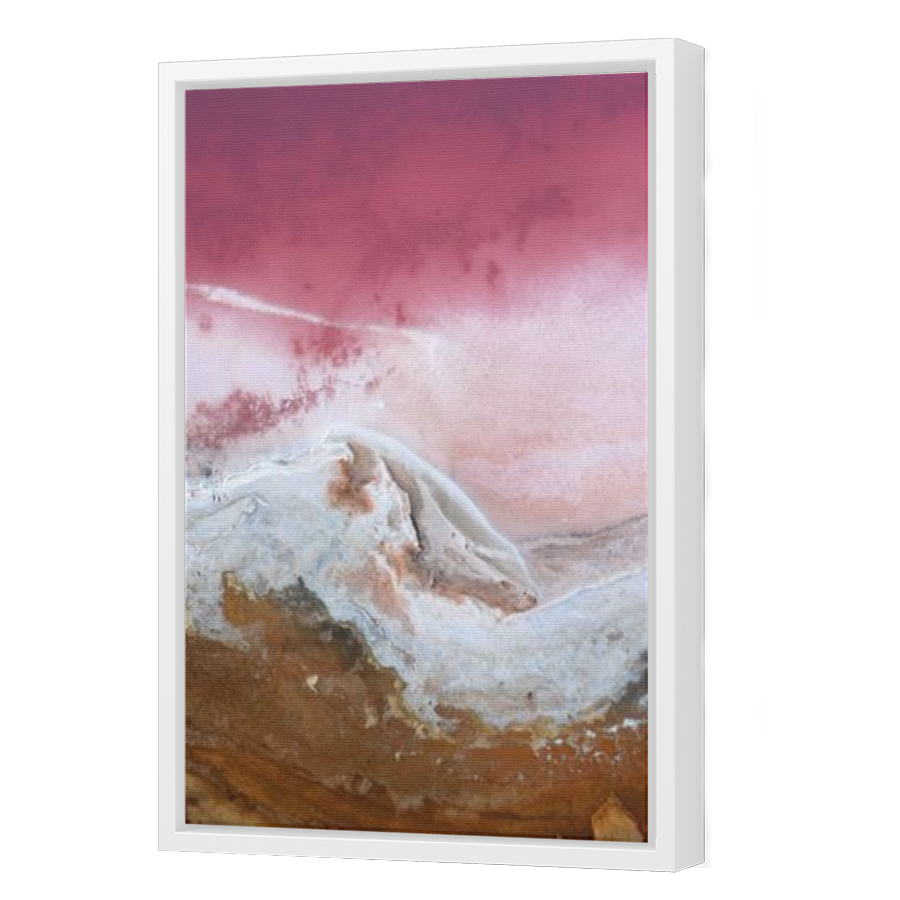 Thumbnail for Canvas - White Floating Frame