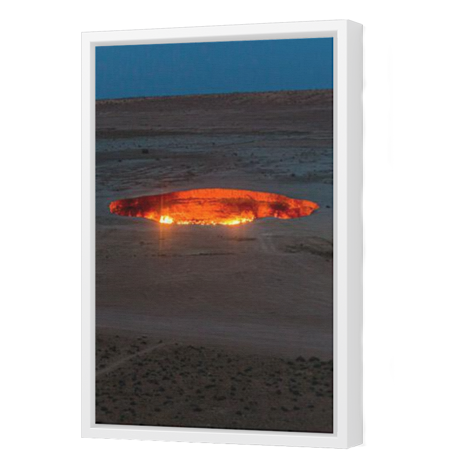 Thumbnail for Canvas - White Floating Frame