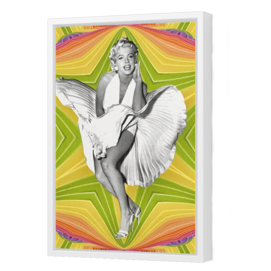Thumbnail for Canvas - White Floating Frame