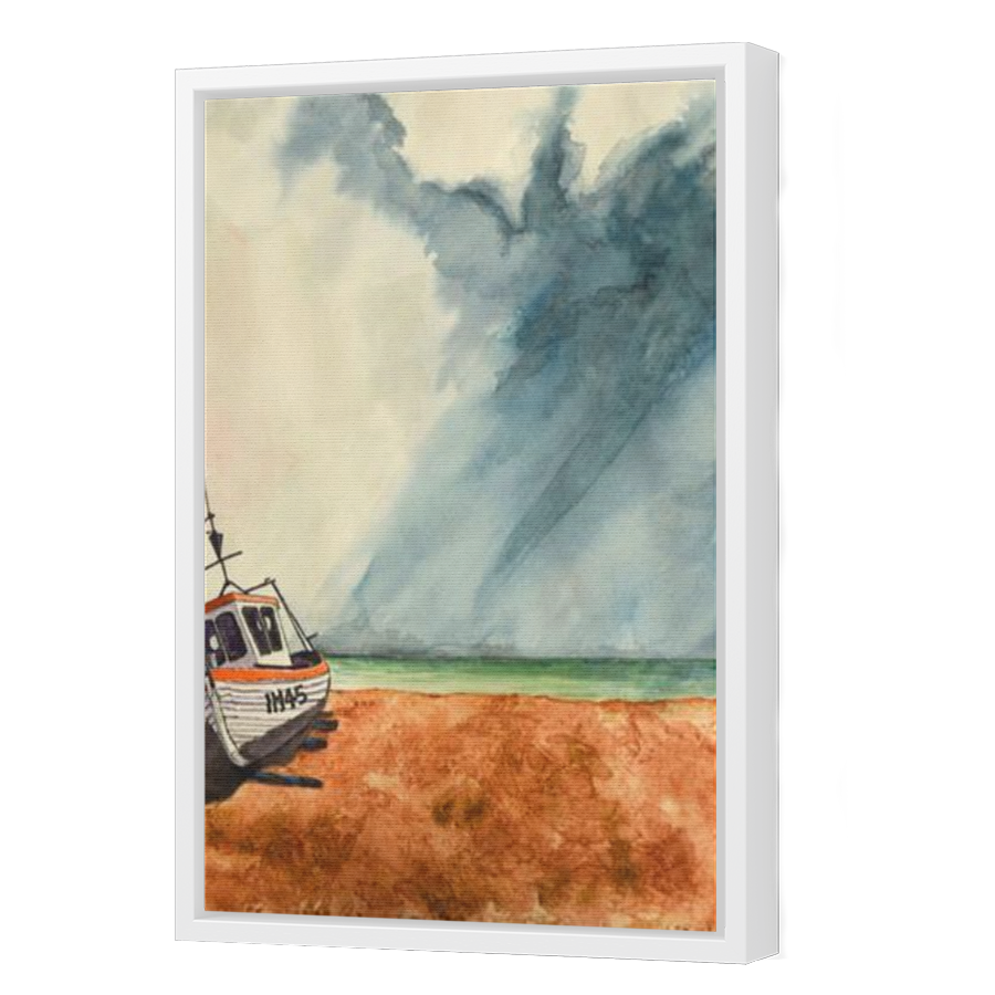 Thumbnail for Canvas - White Floating Frame
