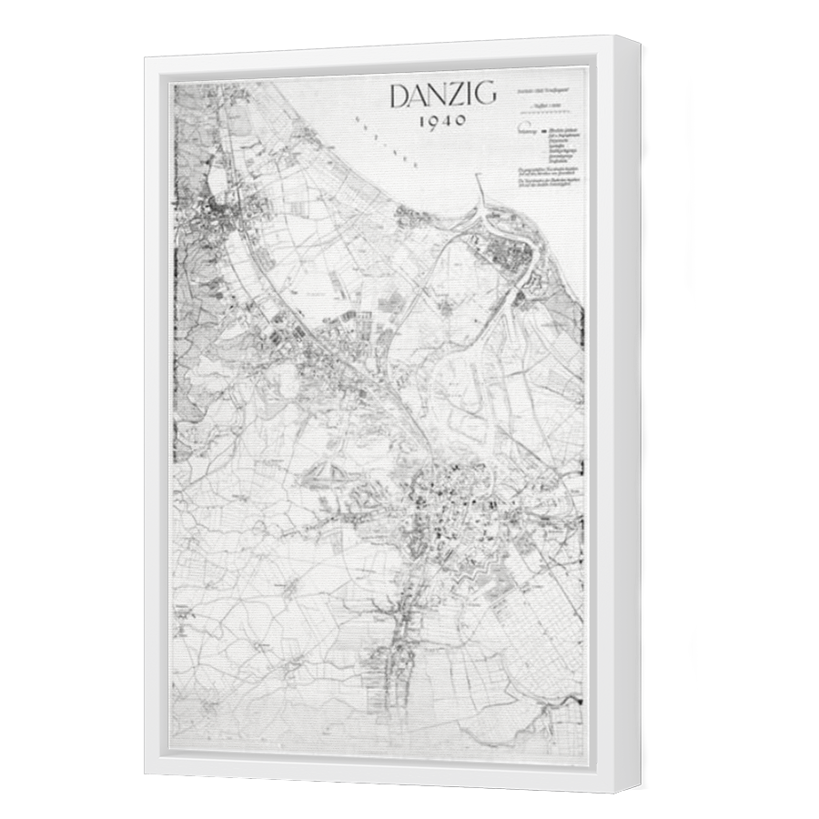 Thumbnail for Canvas - White Floating Frame