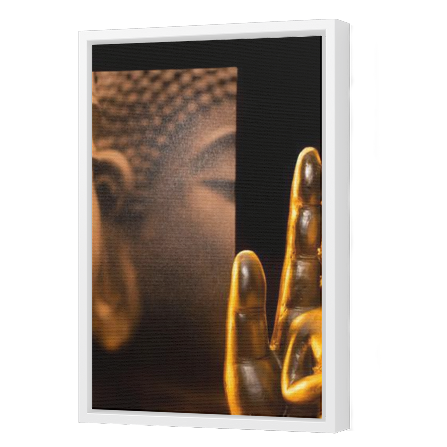 Thumbnail for Canvas - White Floating Frame