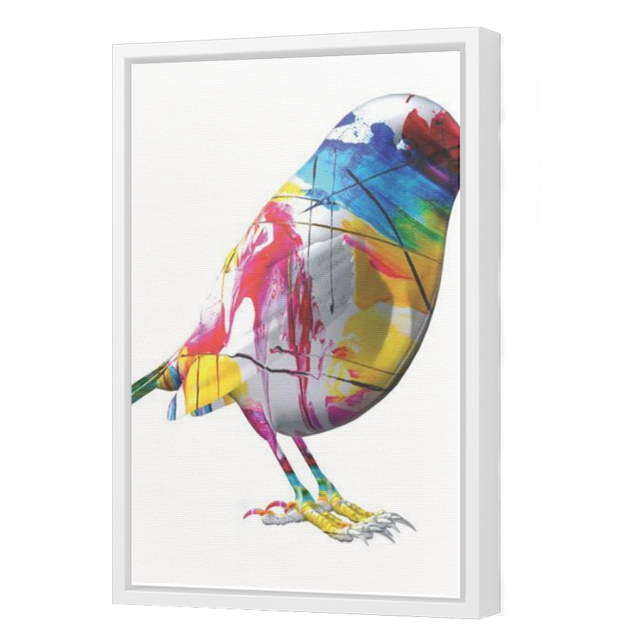 Thumbnail for Canvas - White Floating Frame