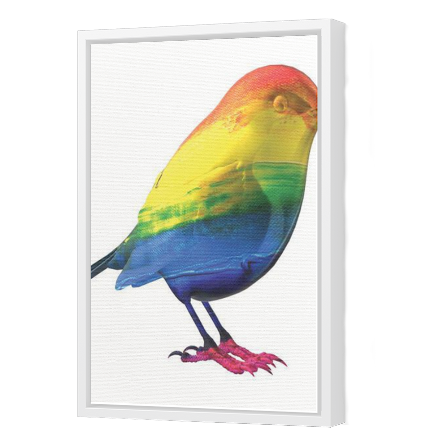 Thumbnail for Canvas - White Floating Frame