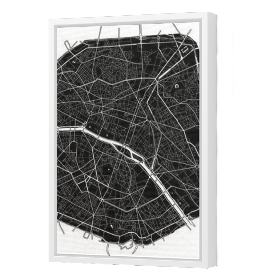 Thumbnail for Canvas - White Floating Frame
