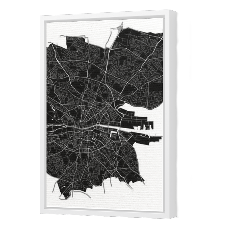 Thumbnail for Canvas - White Floating Frame